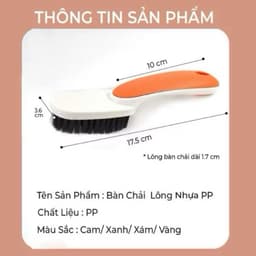 [Combo 5] Bàn Chải Chà Giày Tiện Lợi – Lông Mềm PP, Đánh Bay Bụi Bẩn Hiệu Quả 4
