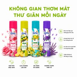 Chai Xịt Phòng Khử Mùi Ami 280ml Lưu Hương Dài Lâu GD349 - Xịt Phòng Thơm Mát Khử Mùi Nhanh Chóng 3
