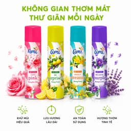 Chai Xịt Phòng Khử Mùi Ami 280ml Lưu Hương Dài Lâu GD349 - Xịt Phòng Thơm Mát Khử Mùi Nhanh Chóng 2