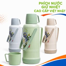 Phích Nước Nhựa Việt Nhật Giữ Lạnh Đến 24 Giờ GD273 - Phích Nước Giữ Nhiệt Việt Nhật Giữ Nhiệt Lâu 2
