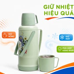 Phích Nước Nhựa Việt Nhật Giữ Lạnh Đến 24 Giờ GD273 - Phích Nước Giữ Nhiệt Việt Nhật Giữ Nhiệt Lâu 4
