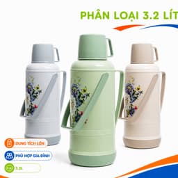 Phích Nước Nhựa Việt Nhật Giữ Lạnh Đến 24 Giờ GD273 - Phích Nước Giữ Nhiệt Việt Nhật Giữ Nhiệt Lâu 9
