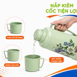 Phích Nước Nhựa Việt Nhật Giữ Lạnh Đến 24 Giờ GD273 - Phích Nước Giữ Nhiệt Việt Nhật Giữ Nhiệt Lâu 5