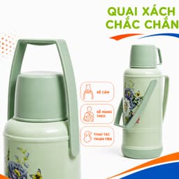 Phích Nước Nhựa Việt Nhật Giữ Lạnh Đến 24 Giờ GD273 - Phích Nước Giữ Nhiệt Việt Nhật Giữ Nhiệt Lâu 7