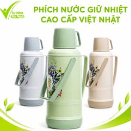 Phích Nước Nhựa Việt Nhật Giữ Lạnh Đến 24 Giờ GD273 - Phích Nước Giữ Nhiệt Việt Nhật Giữ Nhiệt Lâu 1
