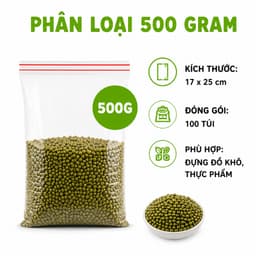 Túi Zipper Chỉ Đỏ Loại Dày Bảo Quản Thực Phẩm GD281 - Túi Nilong Zip Miết Mép Chỉ Đỏ Bảo Quản Đồ Khô 8