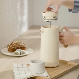 Bình pha cà phê Fuji Press 950ml Inochi – Pha cà phê, trà nhanh, giữ nhiệt, trọn hương vị cho bạn 5