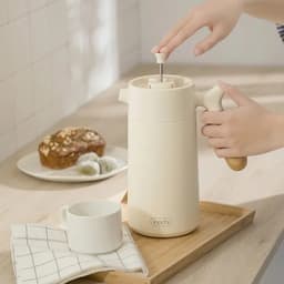 Bình pha cà phê Fuji Press 950ml Inochi – Pha cà phê, trà nhanh, giữ nhiệt, trọn hương vị cho bạn 4