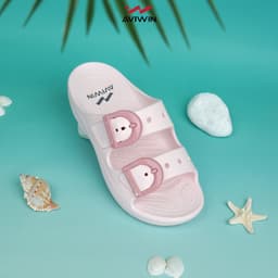 [DS03][TẶNG CHARM] Dép xăng đan nữ 2 quai Aviwin DS03 khoá mới thời trang hiện đại 3