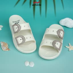 [DS03][TẶNG CHARM] Dép xăng đan nữ 2 quai Aviwin DS03 khoá mới thời trang hiện đại 8