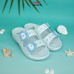 [DS03][TẶNG CHARM] Dép xăng đan nữ 2 quai Aviwin DS03 khoá mới thời trang hiện đại 4