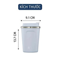 Ly giữ nhiệt Fuji Meet 350ml Inochi – Inox 316 cao cấp, giữ nhiệt lên đến 6h, nhỏ gọn dễ mang theo 3