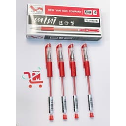 Hộp 12 Bút Gel Nước MINI / K009 / KING /VANSON/CENVAVA Ngòi 0.5mm, Màu Mực Tươi Sáng, Đậm Viết Đẹp (GIAO MẪU NGẪU NHIÊN) 6