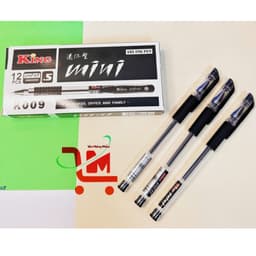Hộp 12 Bút Gel Nước MINI / K009 / KING /VANSON/CENVAVA Ngòi 0.5mm, Màu Mực Tươi Sáng, Đậm Viết Đẹp (GIAO MẪU NGẪU NHIÊN) 9