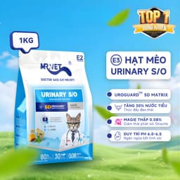 Hạt cho mèo MRVET T/G/E - Hỗ trợ tiết niệu, Bổ sung Omega-3, Mượt lông, Dễ tiêu hoá-Méo Chò Uni 9