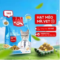 Hạt cho mèo MRVET T/G/E - Hỗ trợ tiết niệu, Bổ sung Omega-3, Mượt lông, Dễ tiêu hoá-Méo Chò Uni 6