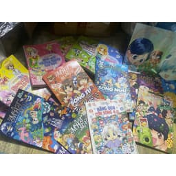 (+pk) Combo 16q vở lớp học mật ngữ + candy bok kèm phụ kiện 6