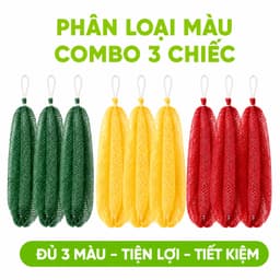 Bông Tắm Cọ Lưng Dạng Lưới Chống Trơn Trượt GD333 - Lưới Cọ Lưng Thấm Nước Có Dây Treo Tiện Lợi 9