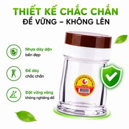 Lọ Đựng Tăm 2966 Việt Nhật Nhựa Trong Có Nắp Đậy Vệ Sinh Chống Bụi Bẩn GD337 5