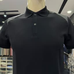 Áo polo nam Owen màu xanh trắng kẻ ngang body fit APV262060 3