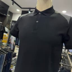 Áo polo nam Owen màu xanh trắng kẻ ngang body fit APV262060 2