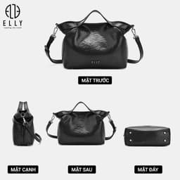 [Tặng hộp 20.10] Túi xách nữ ELLY EL420 túi đeo chéo đeo vai xách tay da tổng hợp thời trang cao cấp 3