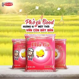 (Thùng 30 Gói)Mì GOOD Phở Gà 68g Chính Hãng - Mì Ăn Liền Hương Vị Phở Gà, Mì Gói Tiện Lợi Thơm Ngon Đậm Đà Cho Gia Đình 2