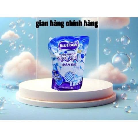 Nước Giặt Xả Blue Lake Túi 3,6L Hương Thanh Xuân-Công Nghệ Hàn Quốc Tiết Kiệm, Sạch Sâu, Trắng Sáng.