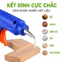 Máy Bắn Keo Nến Silicon Cầm Tay 20W Nóng Nhanh GD303 - Súng Bắn Keo Silicon Nóng Chảy Nhỏ Gọn 3