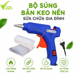 Máy Bắn Keo Nến Silicon Cầm Tay 20W Nóng Nhanh GD303 - Súng Bắn Keo Silicon Nóng Chảy Nhỏ Gọn 1
