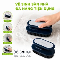 Bàn Chải Quần Áo Giày Dép Có Tay Cầm GD294 - Bàn Chải Cọ Chà Sàn Nhà Phòng Tắm Đa Năng 6
