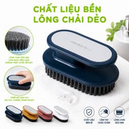 Bàn Chải Quần Áo Giày Dép Có Tay Cầm GD294 - Bàn Chải Cọ Chà Sàn Nhà Phòng Tắm Đa Năng 3