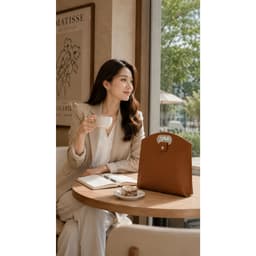 Túi Xách Laptop Nữ 16 Inch PU Chống Nước Cao Cấp | Kèm Túi Lót | Phong Cách Urban Minimalist 5