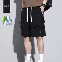 Quần Short Kaki Cho Nam, Chất Liệu Vải Cao Cấp Thoáng Mát, Trẻ Trung, Phong Cách 5