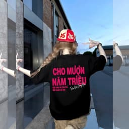 Áo Thun HY KORÉ CHO MƯỢN 5 TRIỆU 2206 Form Rộng Localbrand Oversize Unisex Vải Cotton 75% Nam Nữ Mặc Đẹp 5