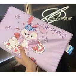 Gối Cao Su Non Cotton Em Bé Aniva Bedding 44x27x4/6cm Êm Ái Thoáng Khí Nâng Đỡ Cổ Vai Cho Bé 5