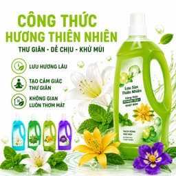 Nước Lau Sàn Gift Hương Thiên Nhiên Lưu Hương Lâu GD350 - Dung Dịch Lau Sàn Gift Khử Mùi Hiệu Quả 5