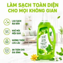 Nước Lau Sàn Gift Hương Thiên Nhiên Lưu Hương Lâu GD350 - Dung Dịch Lau Sàn Gift Khử Mùi Hiệu Quả 3