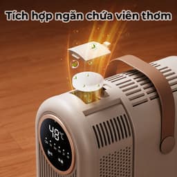 Máy Sấy Giày Thông Minh 4 Ống Khí Tia UV Khử Khuẩn Sấy Nhanh Thêm Tinh Dầu Khử Mùi Luôn Khô Sạch 9