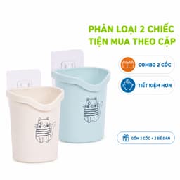 Cốc Đựng Bàn Chải Dán Tường Việt Nhật, Giá Treo Bàn Chải Đánh Răng Nhà Tắm GD270 5