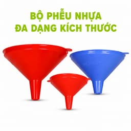 Phễu Nhựa Đa Năng PP Cao Cấp Rót Chất Lỏng Chống Tràn Thiết Kế Miệng Rộng Chiết Rót Dầu Ăn GD275 2