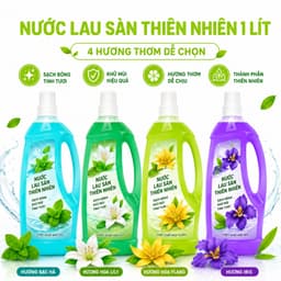 Nước Lau Sàn Gift Hương Thiên Nhiên Lưu Hương Lâu GD350 - Dung Dịch Lau Sàn Gift Khử Mùi Hiệu Quả 2