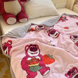 [Top Value] Chăn Trẻ Em Cotton Đũi Disney Cho Bé, Chăn Disney Cho Bé Đi Học Kích Thước 1m1x1m5 6
