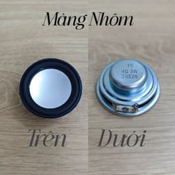 (2 Chiếc) 𝗖ủ 𝗹𝗼𝗮 𝟭.𝟱𝗶𝗻𝗰𝗵 𝘁𝗼à𝗻 𝗱ả𝗶 4ohm 3W lắp cho loa mini Diy - 3