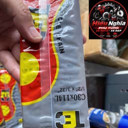 Xích Xe Đạp Địa Hình TEC C30x114L Màu Đỏ – Sên Cao Cấp Cho Xe Thể Thao Líp 5S 6S 7S 8S 2