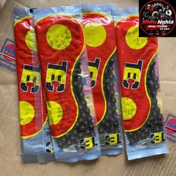 Xích Xe Đạp Địa Hình TEC C30x114L Màu Đỏ – Sên Cao Cấp Cho Xe Thể Thao Líp 5S 6S 7S 8S 4