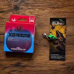 (Tặng Khoá link)Dây Dù Câu Lure LK Hòa X8 100m + Mồi Lure PE 8 Sợi Mềm Mượt, Siêu Chắc, Ném Xa, Chịu Tải Cao, Câu Cá Lớn 1