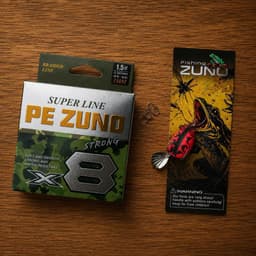 Dây Câu PE ZUNO X8 150m Chính Hãng + Mồi Lure (Tặng Link)Dây Braid 8 Sợi Chuyên Câu Lure,Siêu Bền,Chống Xù,Ném Xa 3