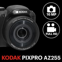 Máy Ảnh Compact KODAK PIXPRO AZ255 16MP Digital Camera with 25x Optical Zoom, 3'' LCD 3