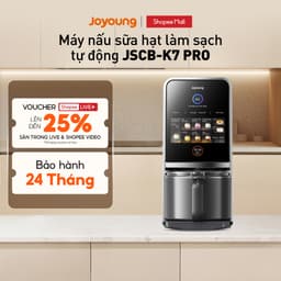 [Livestream] Máy nấu sữa hạt làm sạch tự động Joyoung JSCB-K7 PRO giảm ồn, khử purin, 12 chức năng 1